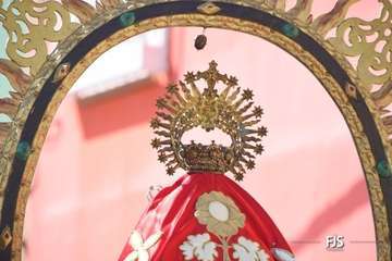 La Candelaria callejea por Tara en su día grande de sus fiestas en Telde/FJS Fotografía.